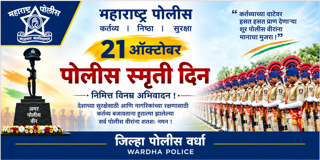 पोलीस स्मृती दिन संचलनाचे थेट प्रक्षेपण, राष्ट्रीय पोलीस स्मारक, नवी दिल्ली